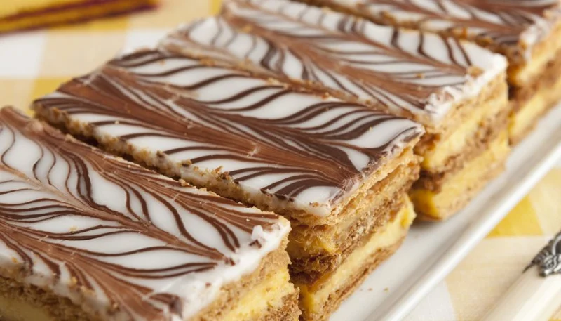 Millefeuille facile au chocolat