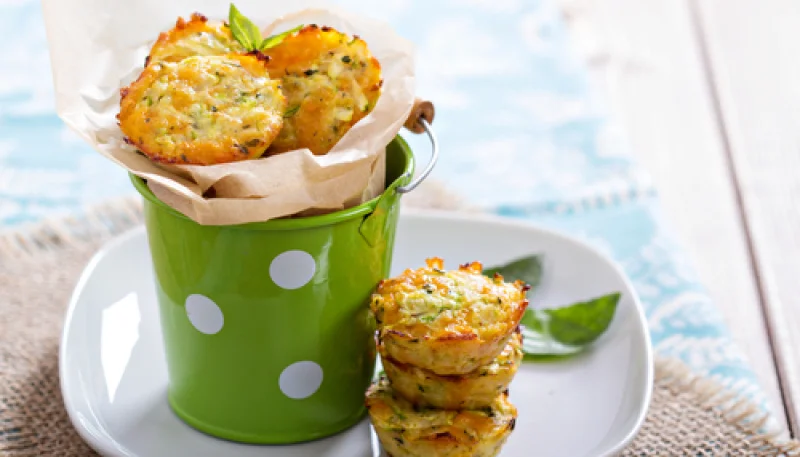 Mini-muffins aux courgettes