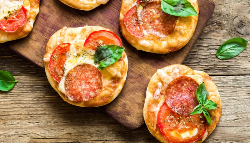Mini-pizzas faciles