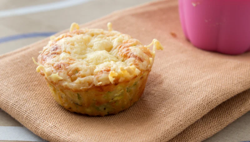 Mini-quiches sans pâte au jambon