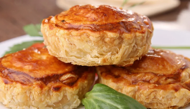 Mini tourtes aux coeurs de palmier