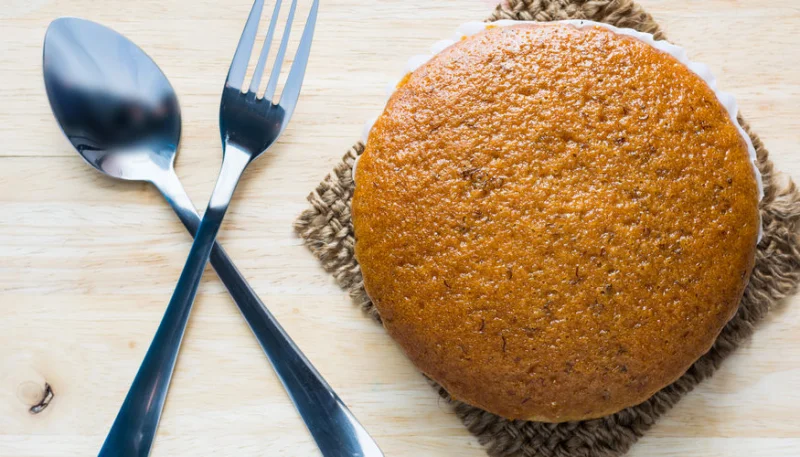 Moelleux à la banane et fruits de la passion