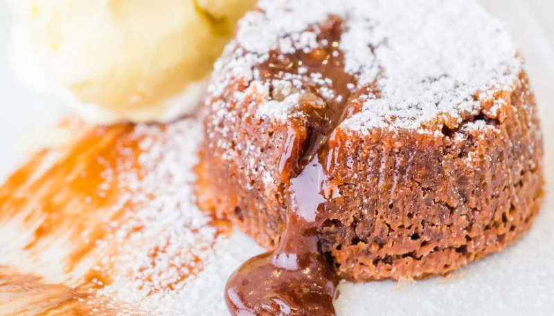 Moelleux au chocolat au coeur caramel fondant