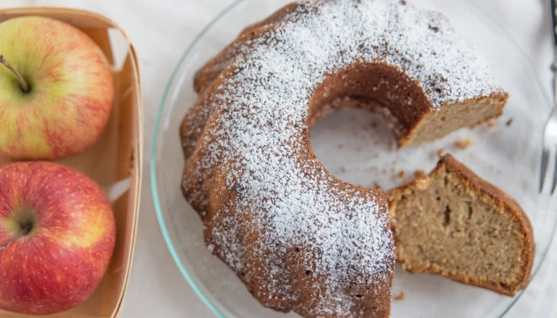Moelleux aux pommes au micro-ondes