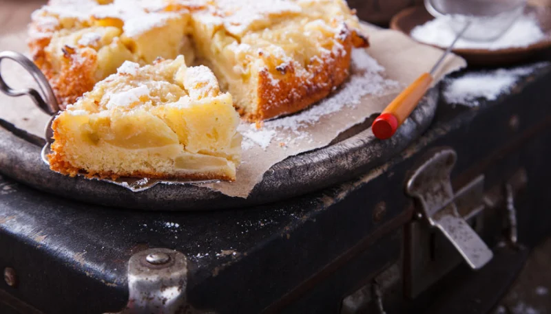 Moelleux aux pommes et au citron