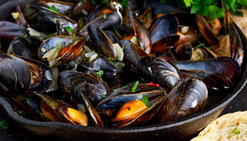 Moules au cidre