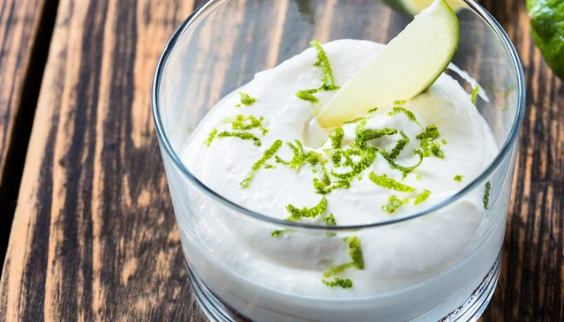 Mousse au citron vert