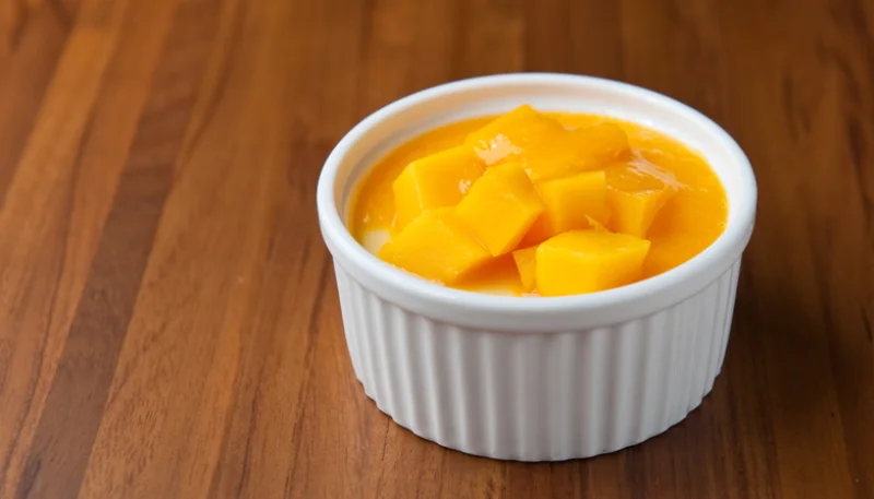 Mousse de mangue