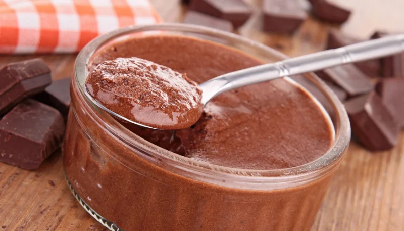 Mousse légère au chocolat