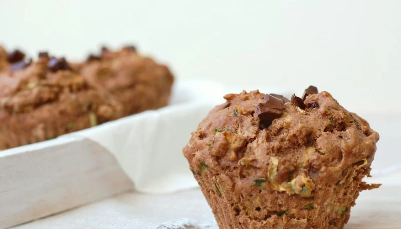 Muffins au chocolat et à la courgette