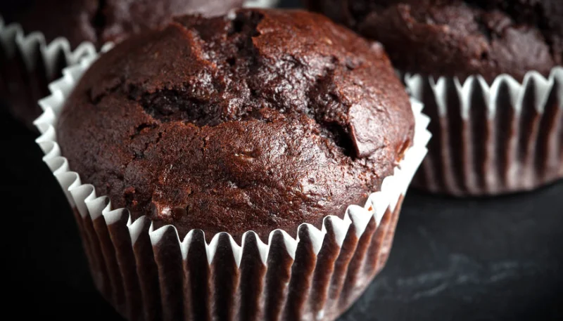 Muffins au chocolat sans beurre