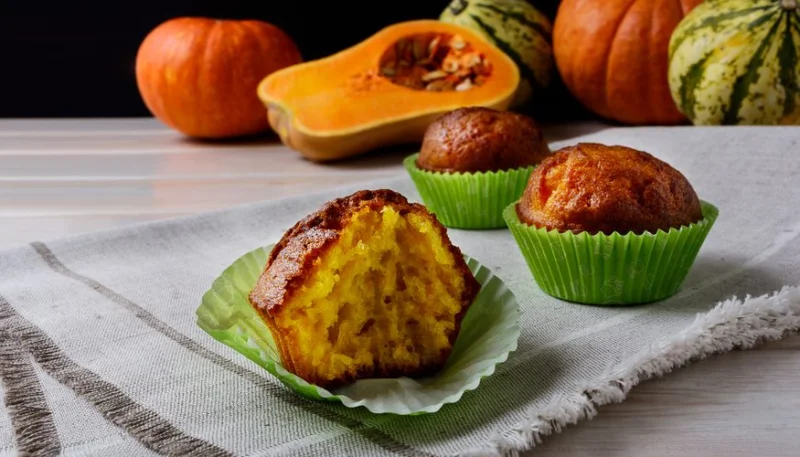 Muffins salés au potiron