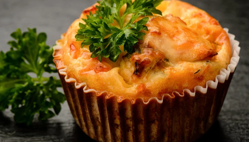 Muffins au poulet et au Boursin