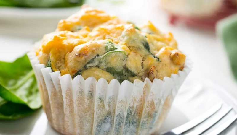 Muffins au roquefort et aux noix