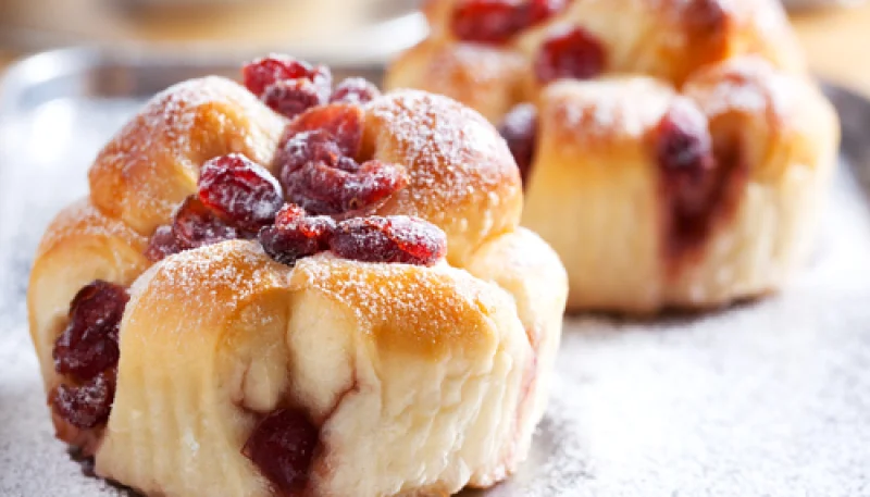 Muffins aux framboises