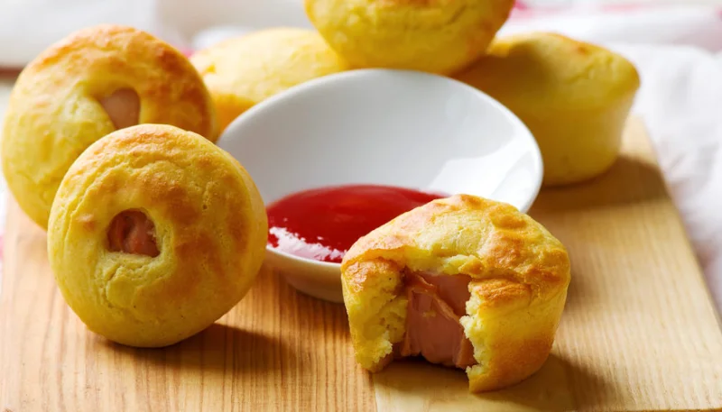 Muffins hot-dog