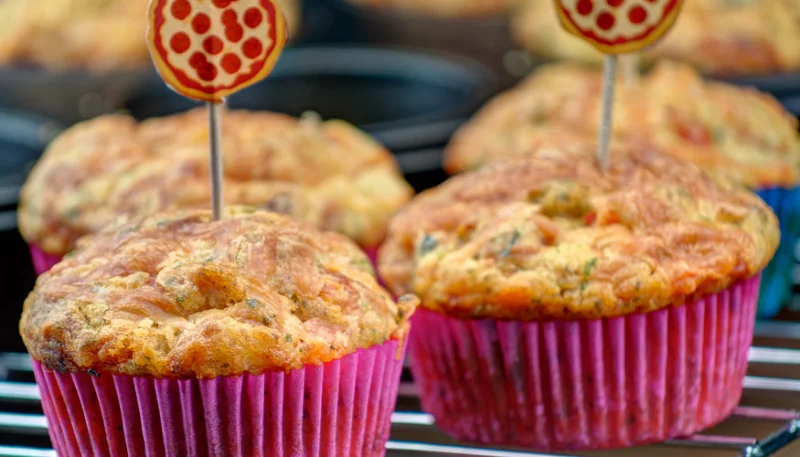 Muffins pizza