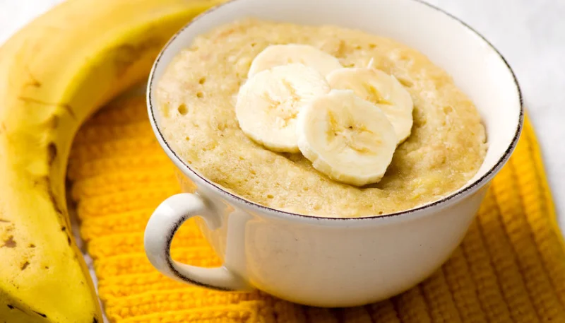 Mug cake à la banane