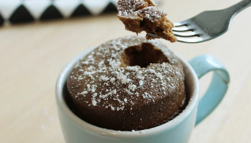 Mug cake vegan au chocolat