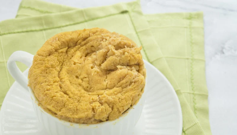 Mugcake pommes et spéculoos