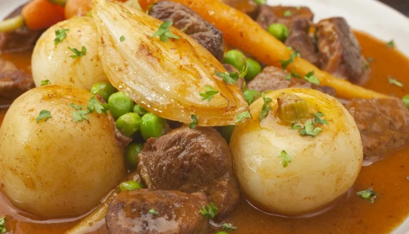 Navarin d'agneau et ses légumes