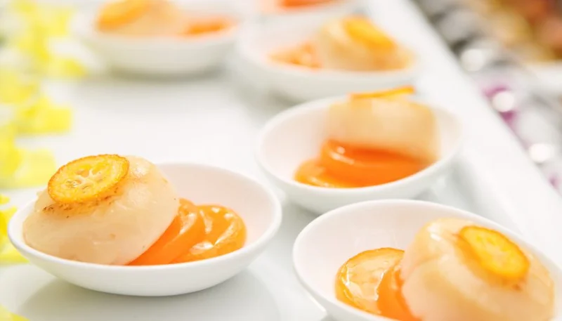 Noix de Saint-Jacques aux agrumes