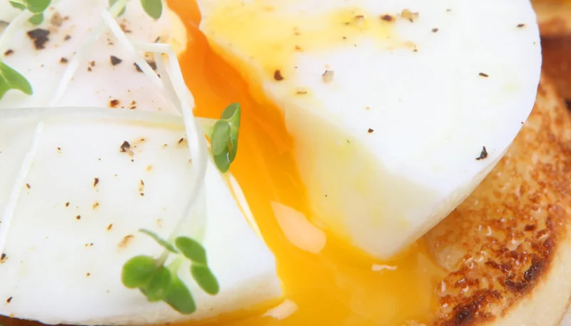 Oeuf poché au micro-ondes