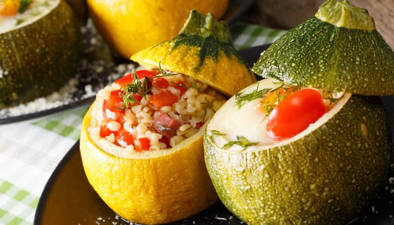 Oeufs en cocotte de courgettes