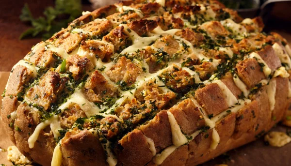 Pain facile à l'ail et au fromage