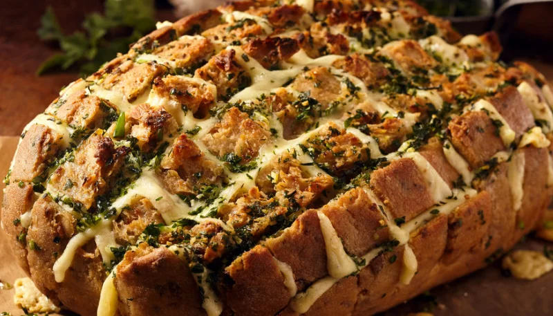 Pain facile à l'ail et au fromage