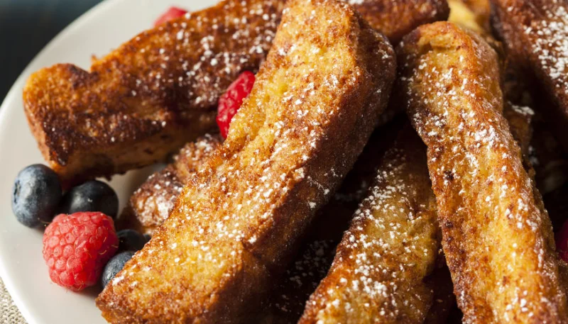 Pain perdu à la cannelle