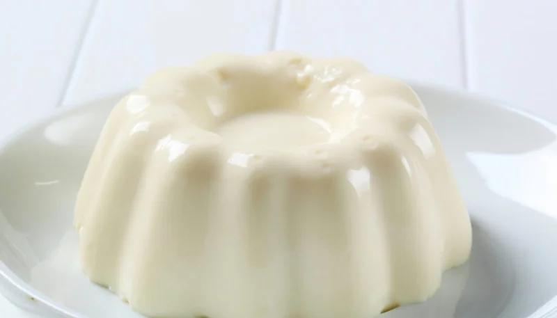 Panna cotta classique à la vanille