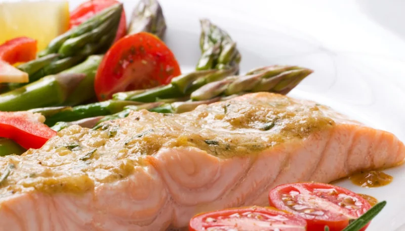 Papillotes de saumon à la moutarde