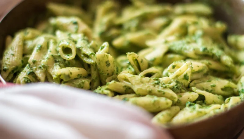 Pâtes à la crème de courgettes et poulet au Thermomix