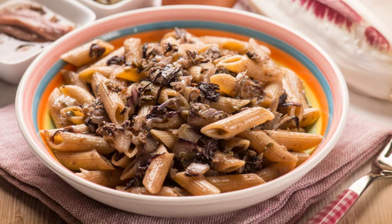 Penne aux anchois