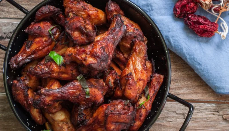 Pilons de poulet aux épices