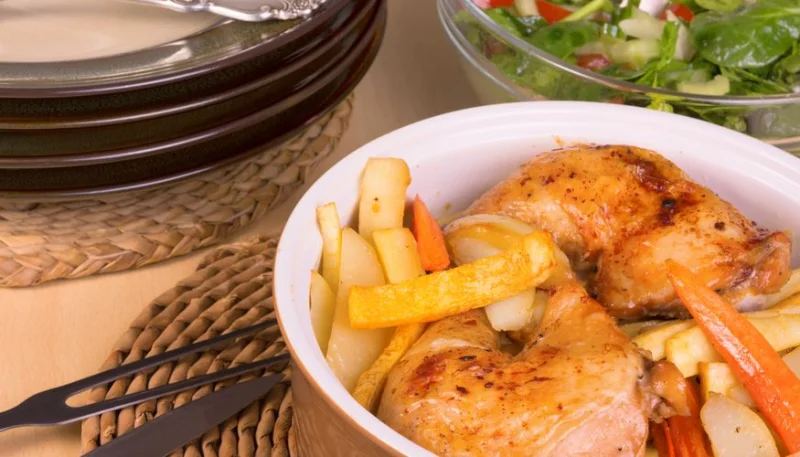 Pintade aux carottes