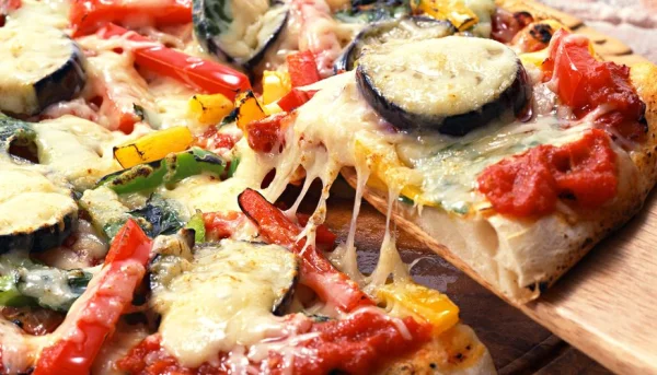 Pizza aux légumes