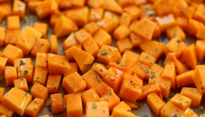 Poêlée de butternut aux herbes