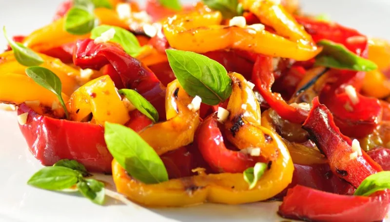Poivrons à la méditerranéenne