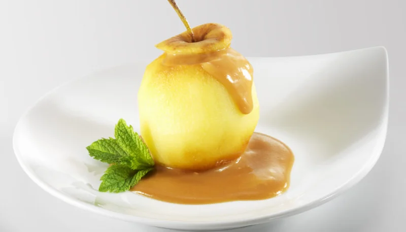 Pommes au caramel