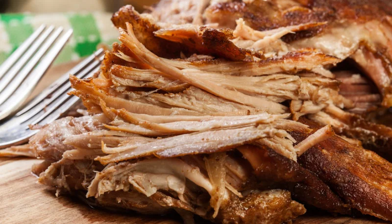 Porc effiloché (pulled pork)