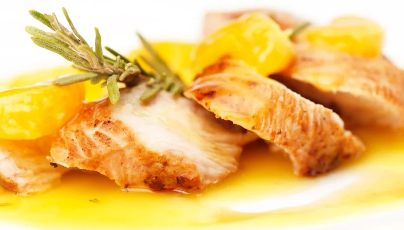 Poulet à la mandarine