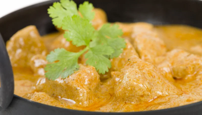 Poulet au lait de coco et curry au Thermomix