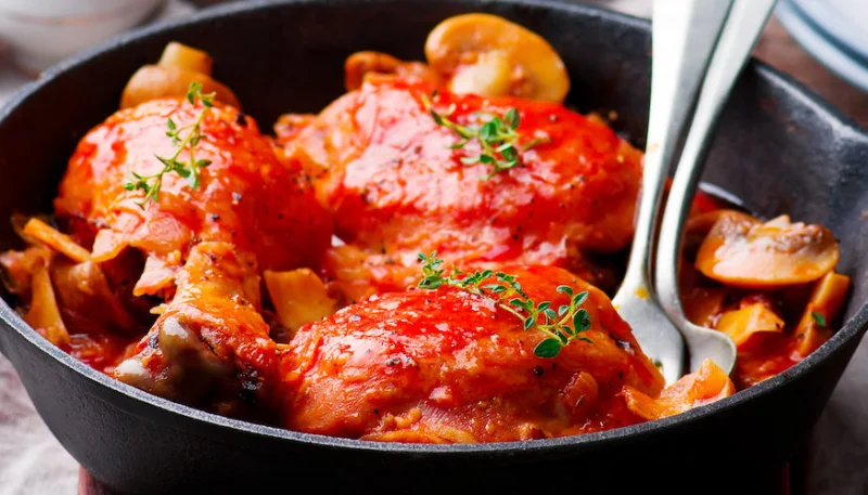 Poulet marengo