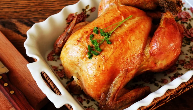 Poulet rôti au paprika