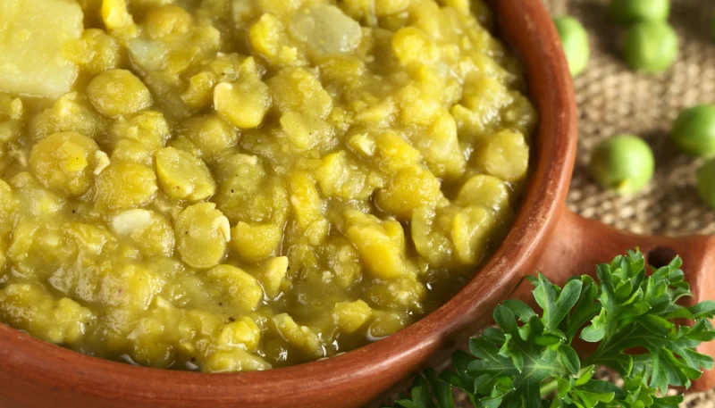 Purée de pois cassés