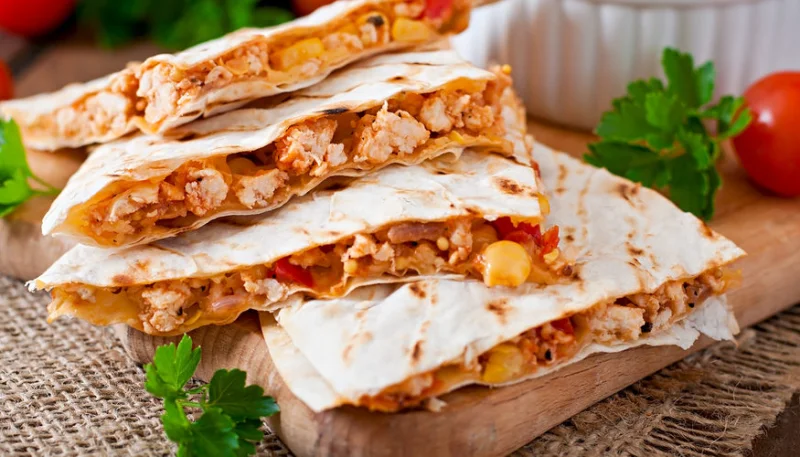 Quesadillas au poulet