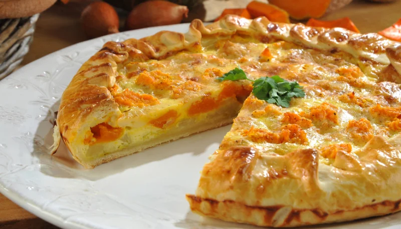 Quiche au potimarron
