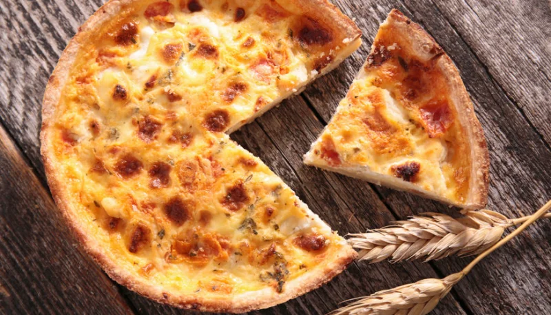 Quiche au surimi